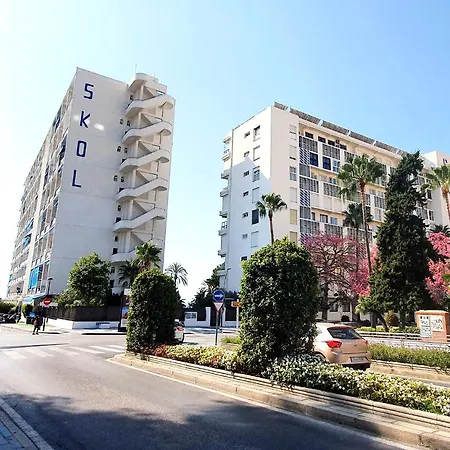 Skol 212. Two Bedrooms Duplex In Centre On The Beachfront. Lejlighed Marbella